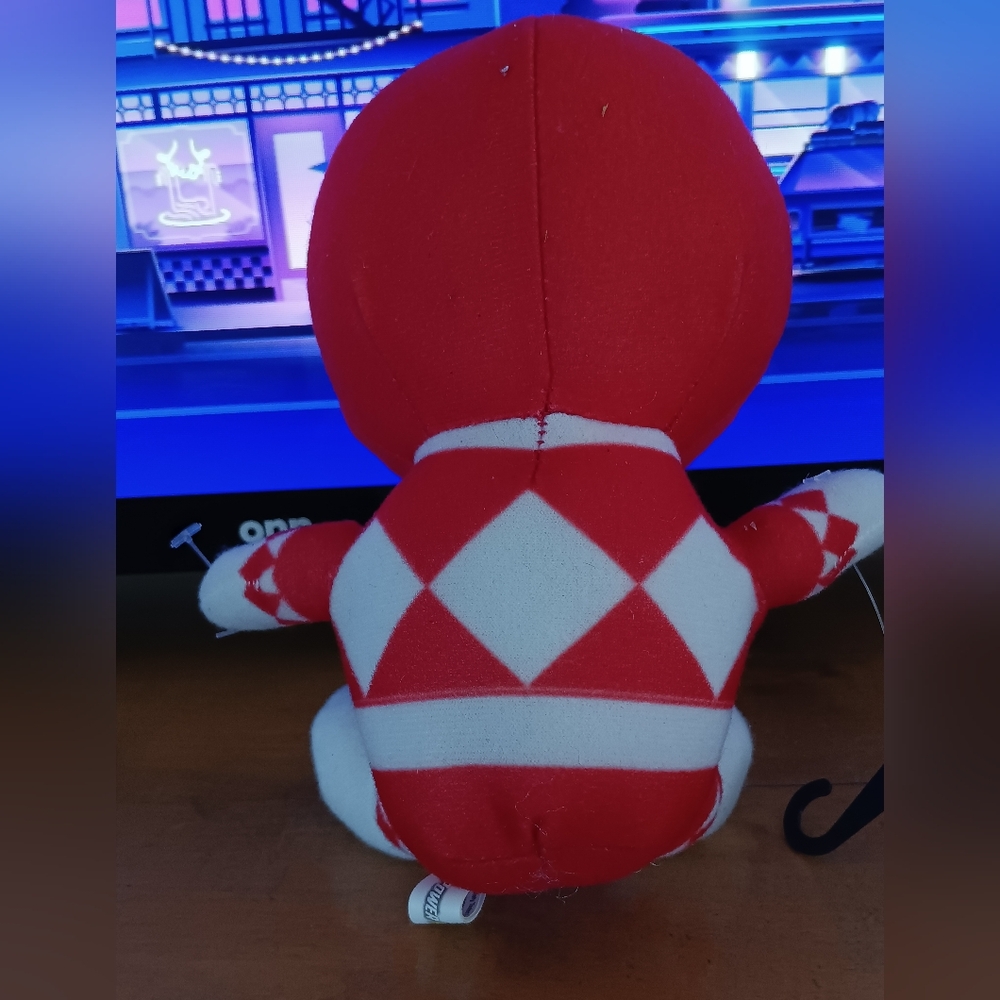 Red Power Ranger Plush Doll - Picture 2 of 2